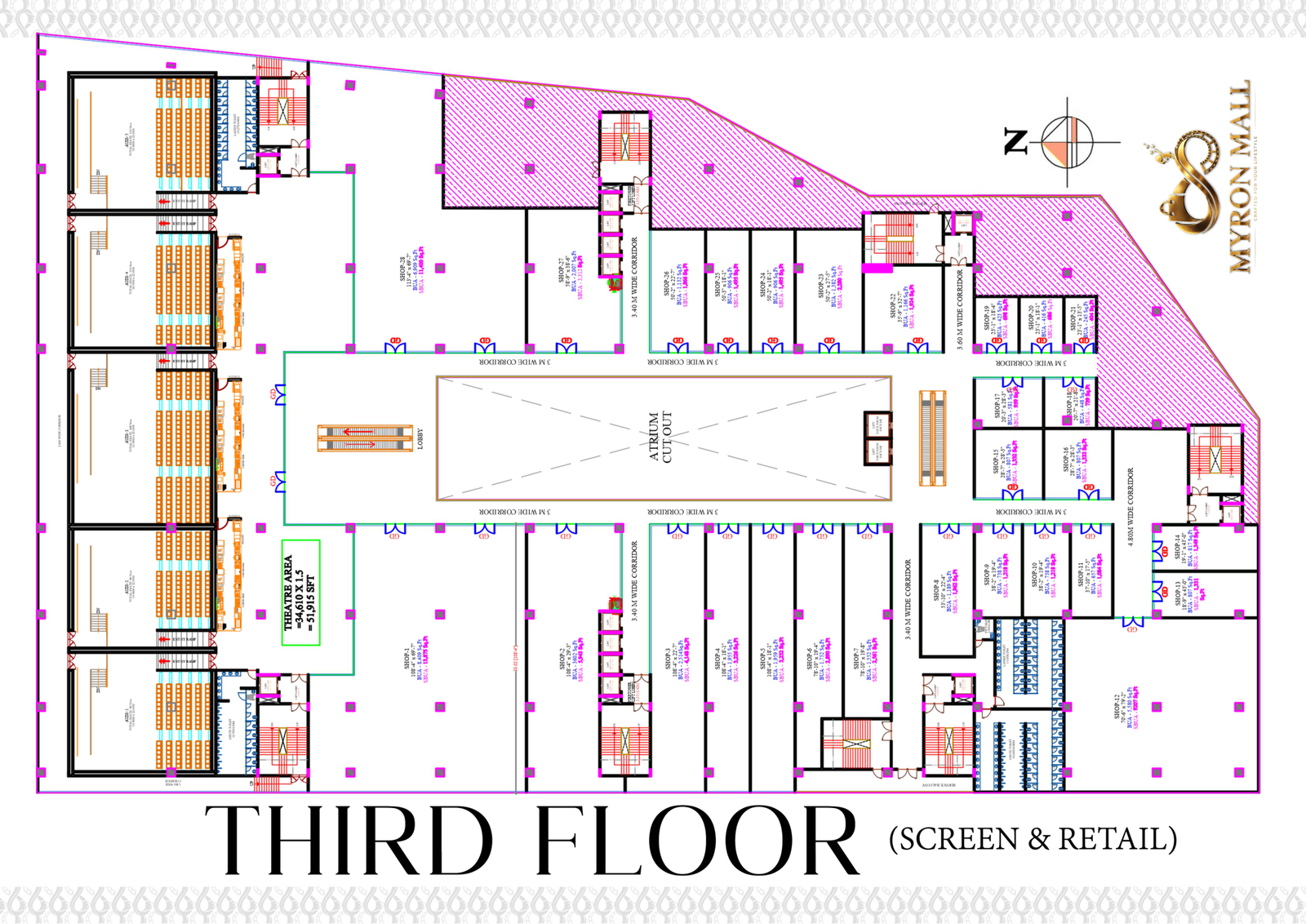 Myron Mall Floor Plan Layout 6
