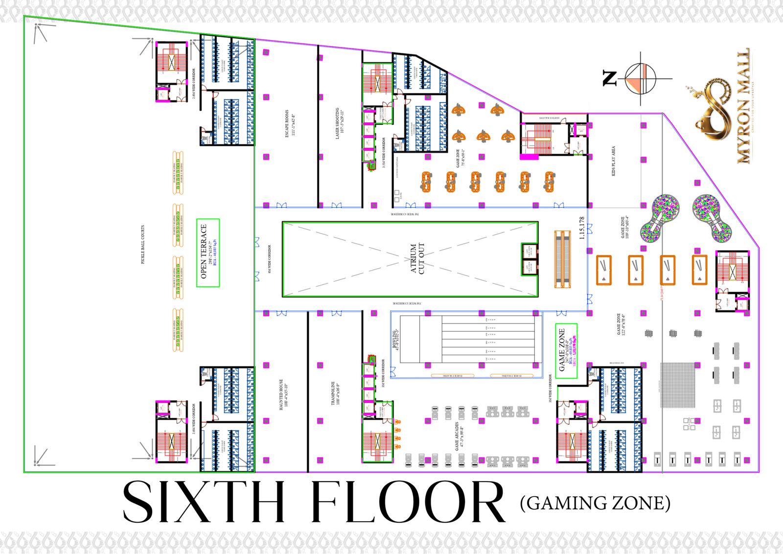 Myron Mall Floor Plan Layout 9